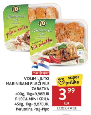 VOLIM LJUTO MARINIRANI PILEĆI FILE ZABATKA