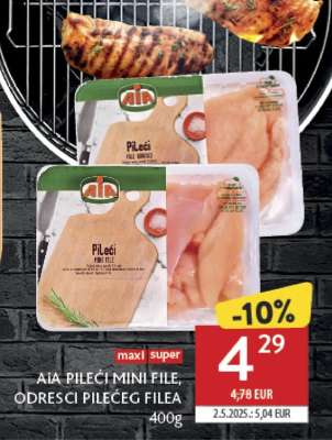 AIA PILEĆI MINI FILE , ODRESCI PILEĆEG FILEA