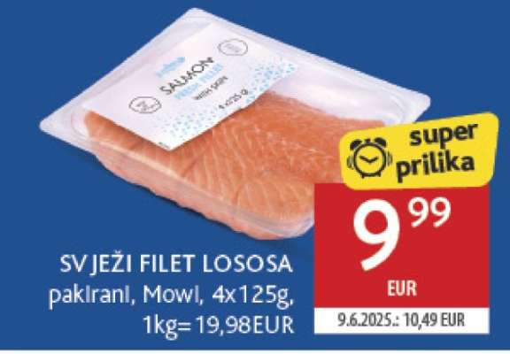 Svježi filet lososa