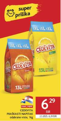CEDEVITA PRAŠKASTI NAPITAK
