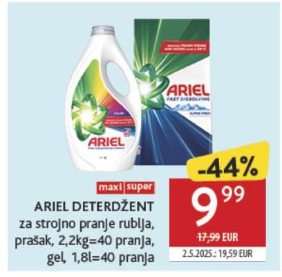 ARIEL Deterdžent