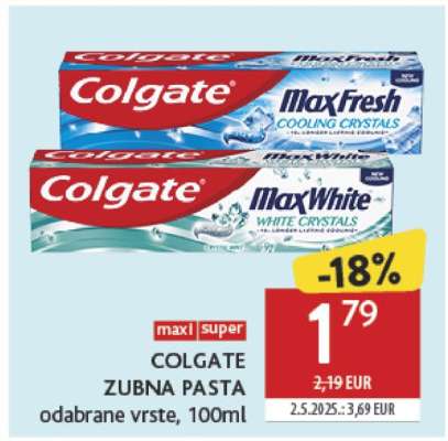 COLGATE ZUBNA PASTA