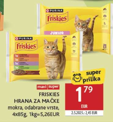 FRISKIES Hrana za mačke