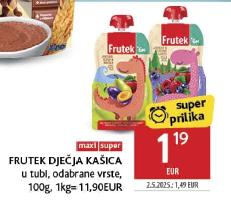 Frutek Dječja kašica