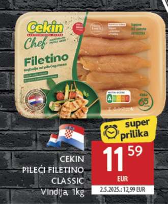 CEKIN PILEĆI FILETINO classic Vindija 1kg