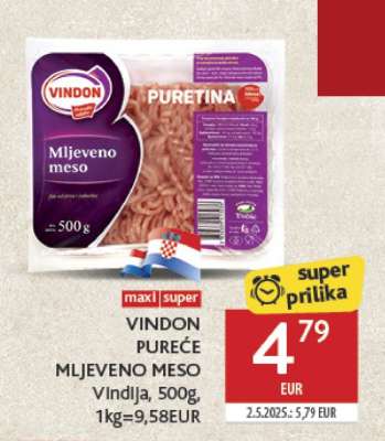 VINDON Pureće mljeveno meso