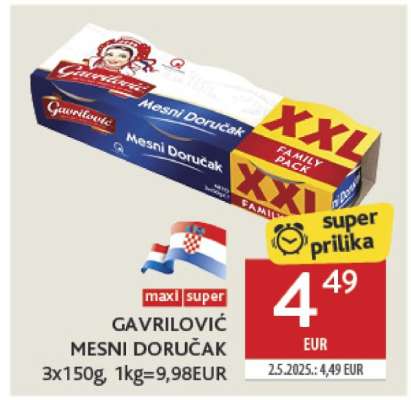 GAVRILOVIĆ MESNI DORUČAK