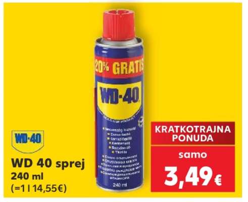 WD 40 sprej