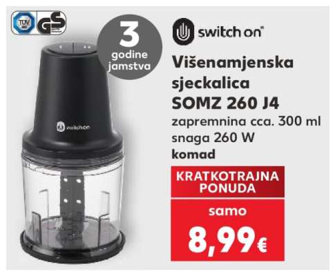 Višenamjenska sjeckalica SOMZ 260 J4