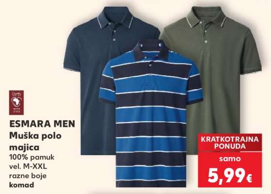 ESMARA MEN Muška polo majica