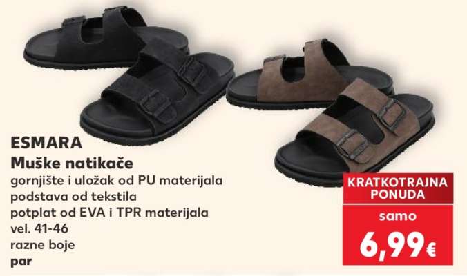 ESMARA Muške natikače