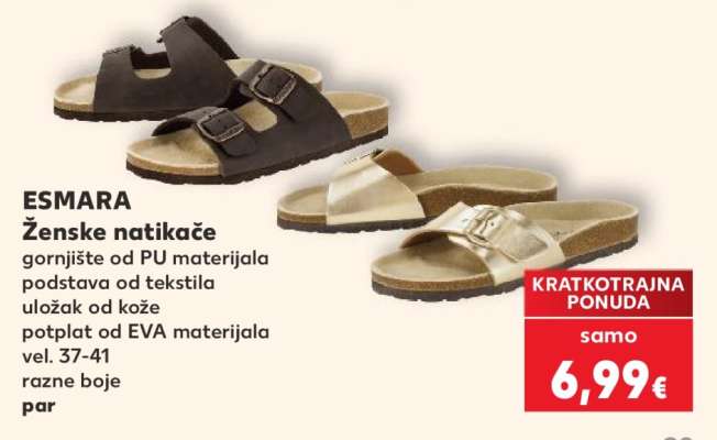 ESMARA Ženske natikače