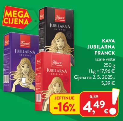 Kava Jubilarna Franck