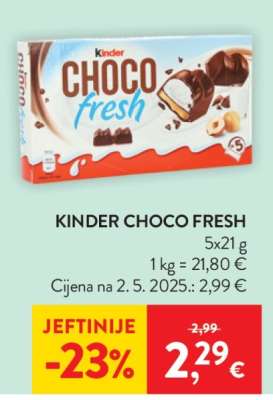 KINDER Choco Fresh