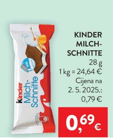 KINDER MILCH-SCHNITTE
