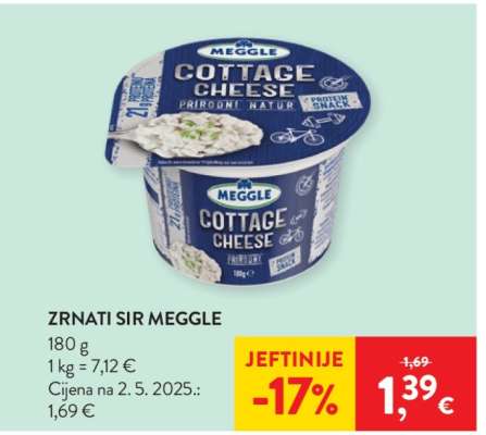 Zrnati sir Meggle