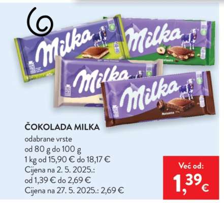 Čokolada Milka