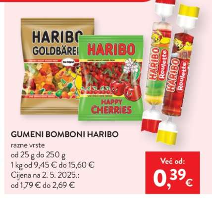 Gumeni bomboni Haribo