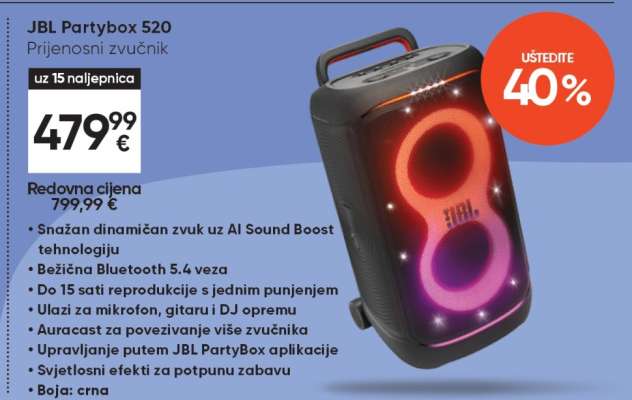 JBL Partybox 520