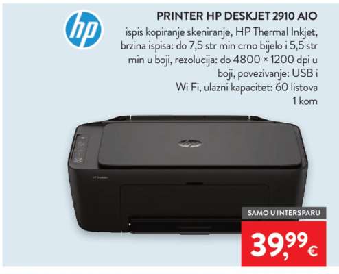 Printer HP DeskJet 2910 AIO