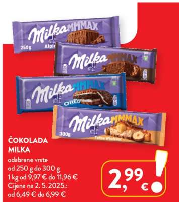 Čokolada Milka