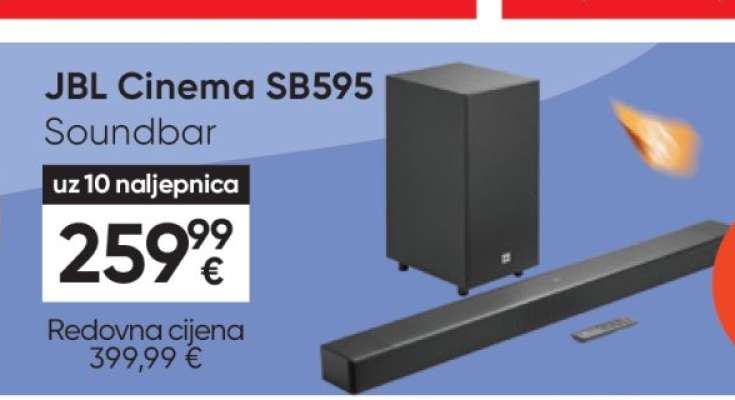 JBL Cinema SB595 Soundbar