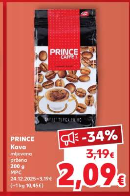 PRINCE Kava mljevena pržena