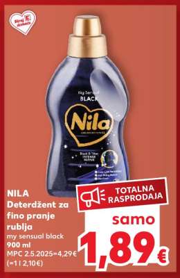 NILA Deterdžent za fino pranje rublja