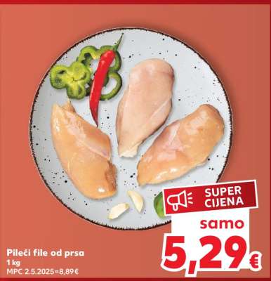 Pileći file od prsa