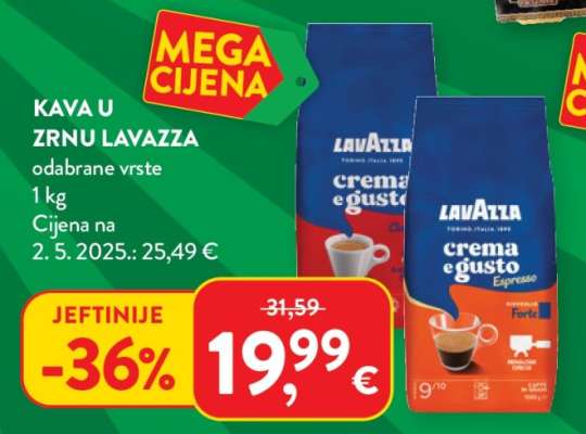 Kava u zrnu Lavazza
