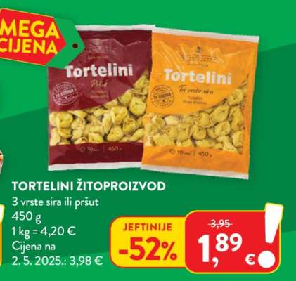 Tortelini Žitoproizvod