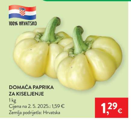 Domaća paprika za kiseljenje