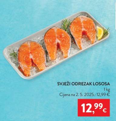 SVJEŽI ODREZAK LOSOSA