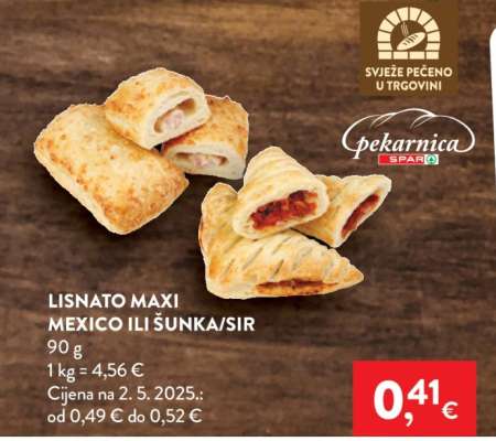 LISNATO MAXI MEXICO ILI ŠUNKA/SIR