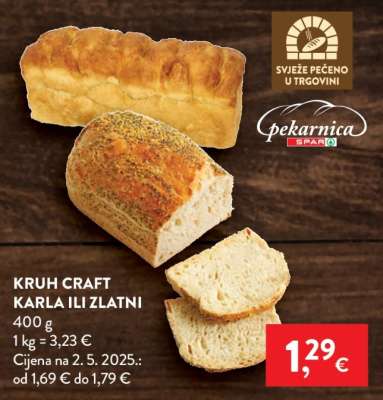 Kruh Craft Karla ili Zlatni