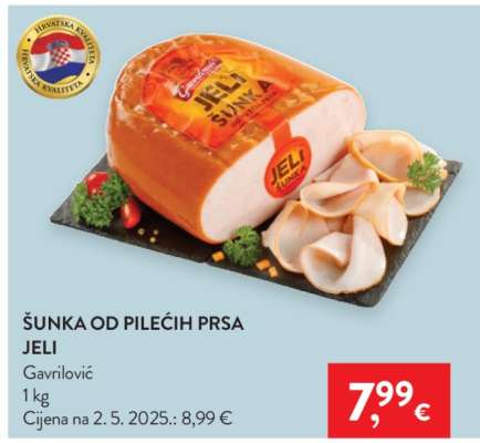 Šunka od pilećih prsa Jeli