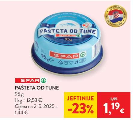 PAŠTETA OD TUNE