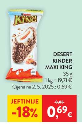 DESERT KINDER MAXI KING