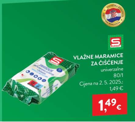 Vlažne maramice za čišćenje