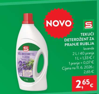 Tekući deterdžent za pranje rublja