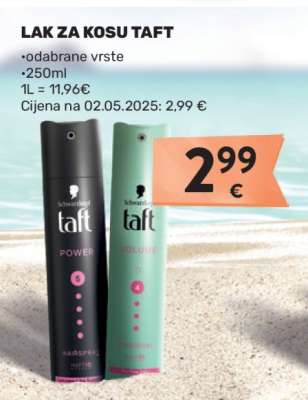 Lak za kosu Taft