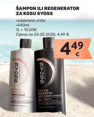 ŠAMPON ILI REGENERATOR ZA KOSU SYOSS