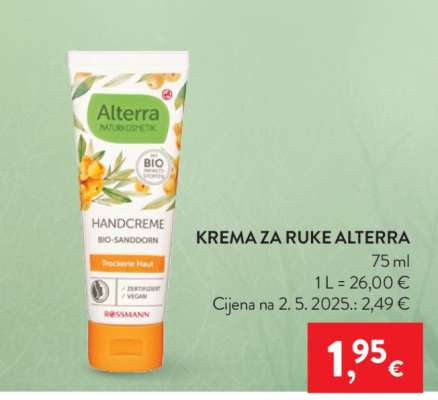 KREMA ZA RUKE ALTERRA