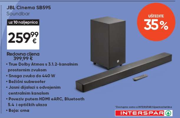 JBL Cinema SB595