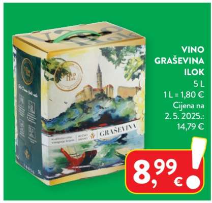 Vino Graševina Ilok