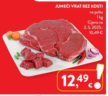 Juneći vrat bez kosti