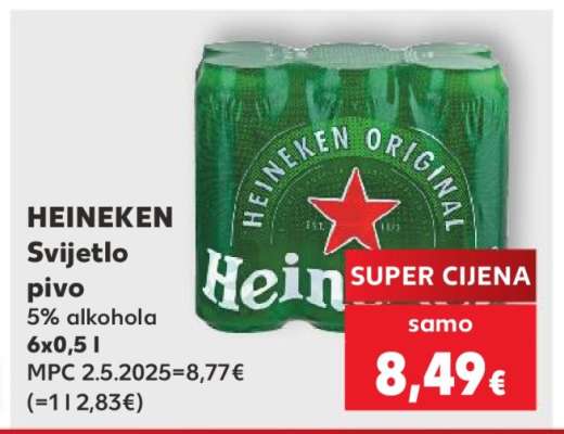 HEINEKEN Svijetlo pivo
