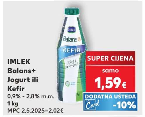 IMLEK Balans+ Jogurt ili Kefir