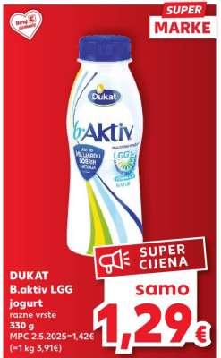 DUKAT B.aktiv LGG jogurt