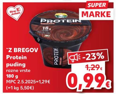 `Z BREGOV Protein puding